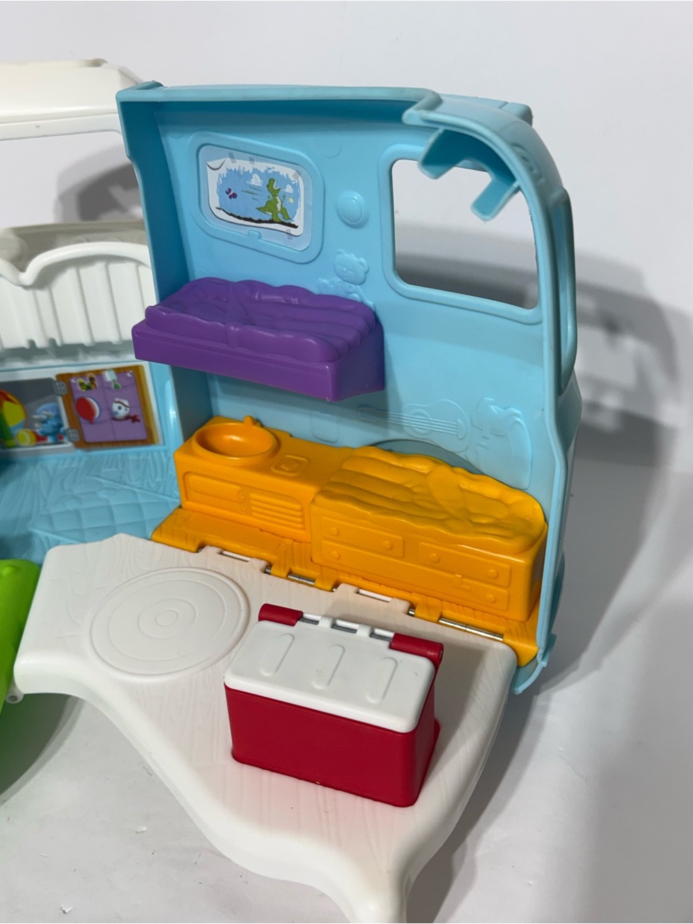 Fisher Price Little People Disney Toy Story Camper Van Tricountry RV w/2 figures - Picture 11 of 16